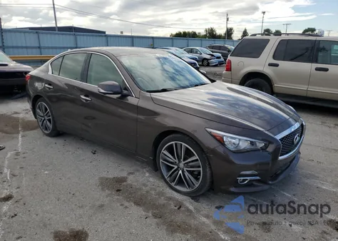2017 Infiniti Q50 Premium из США, поврежденный, VIN JN1EV7AR1HM834623